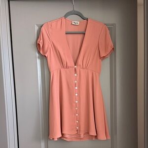 Show Me Your MuMu Blush Pink dress